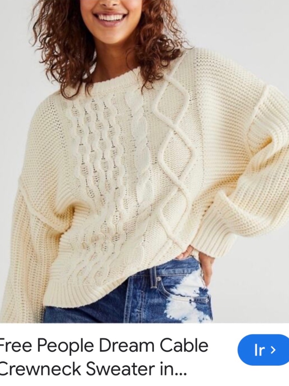 Free people sweater